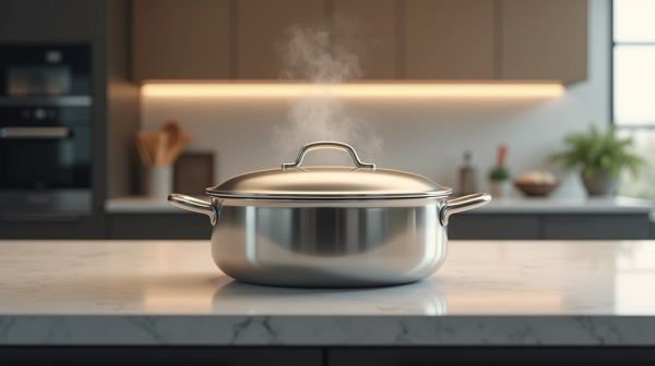 Casserole en inox : performance et durabilité garanties